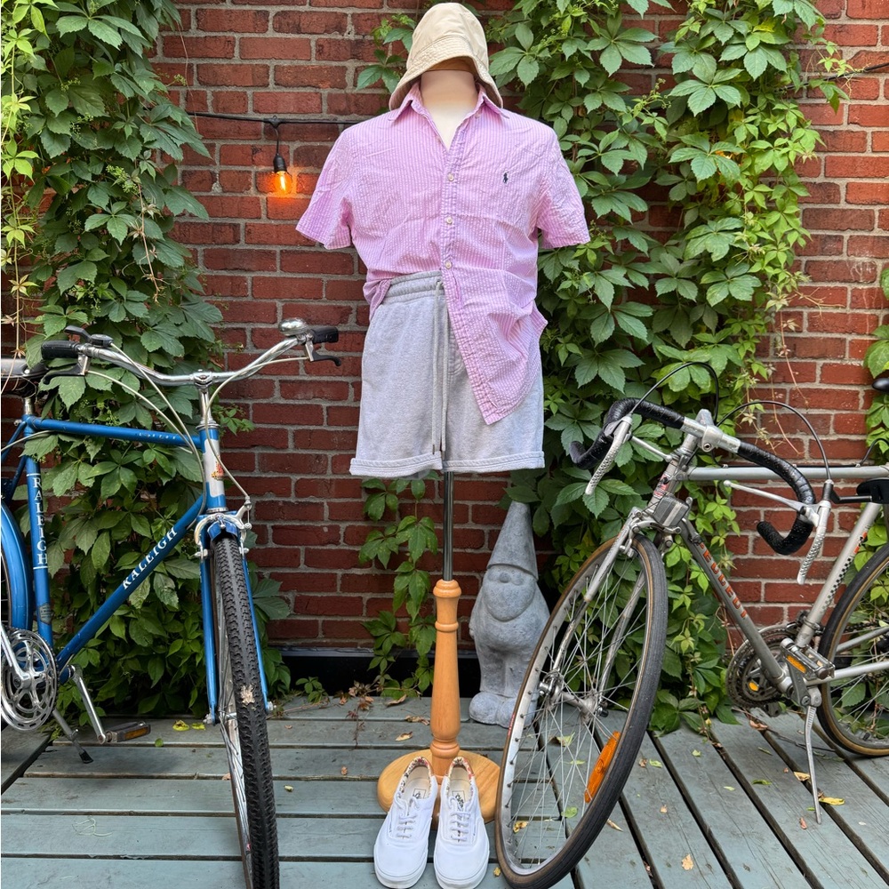 Ralph Lauren Pink Striped Classic Fit Shirt